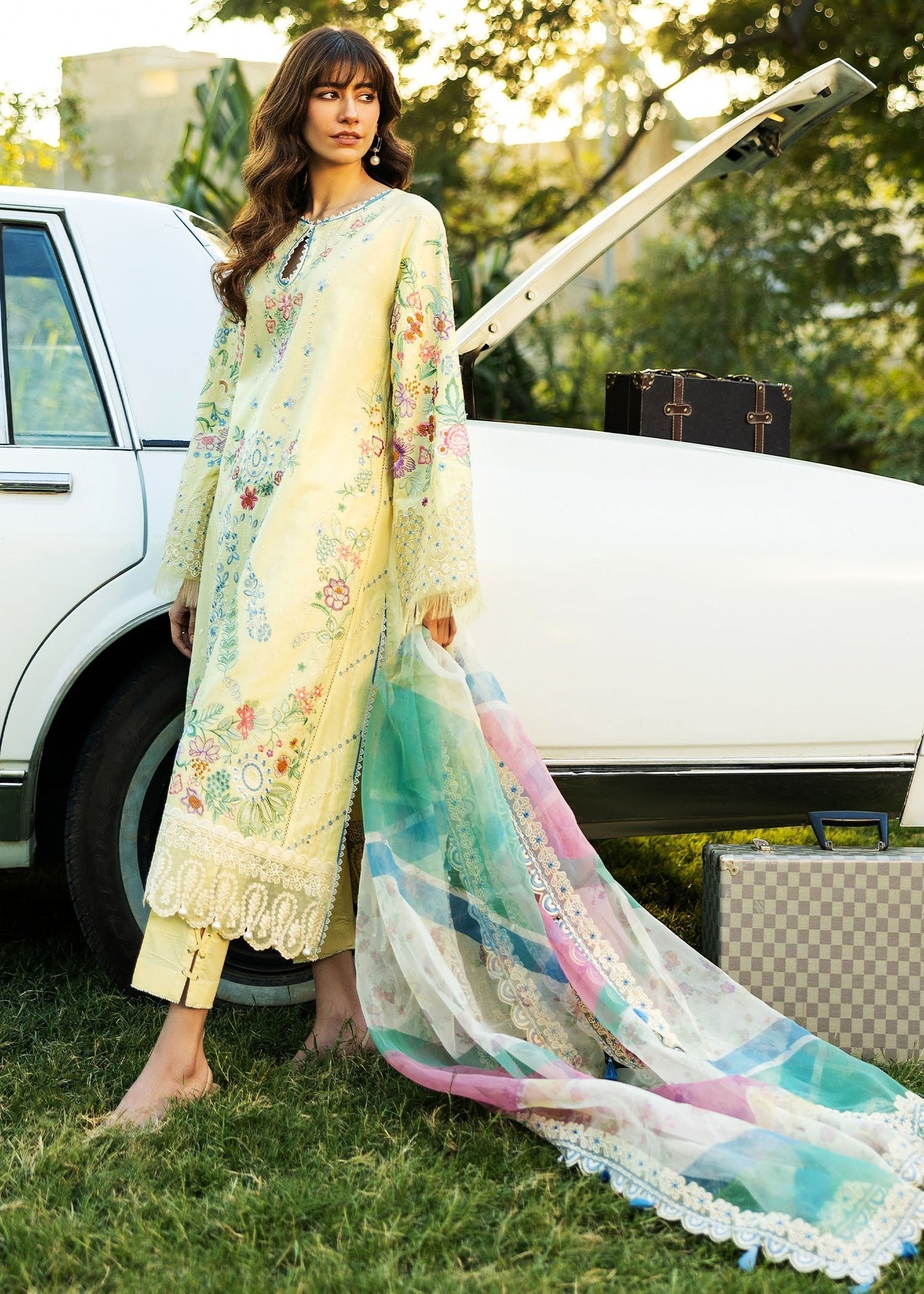 Mid Summer Evening- B | Siraa By Sadaf Fawad Khan