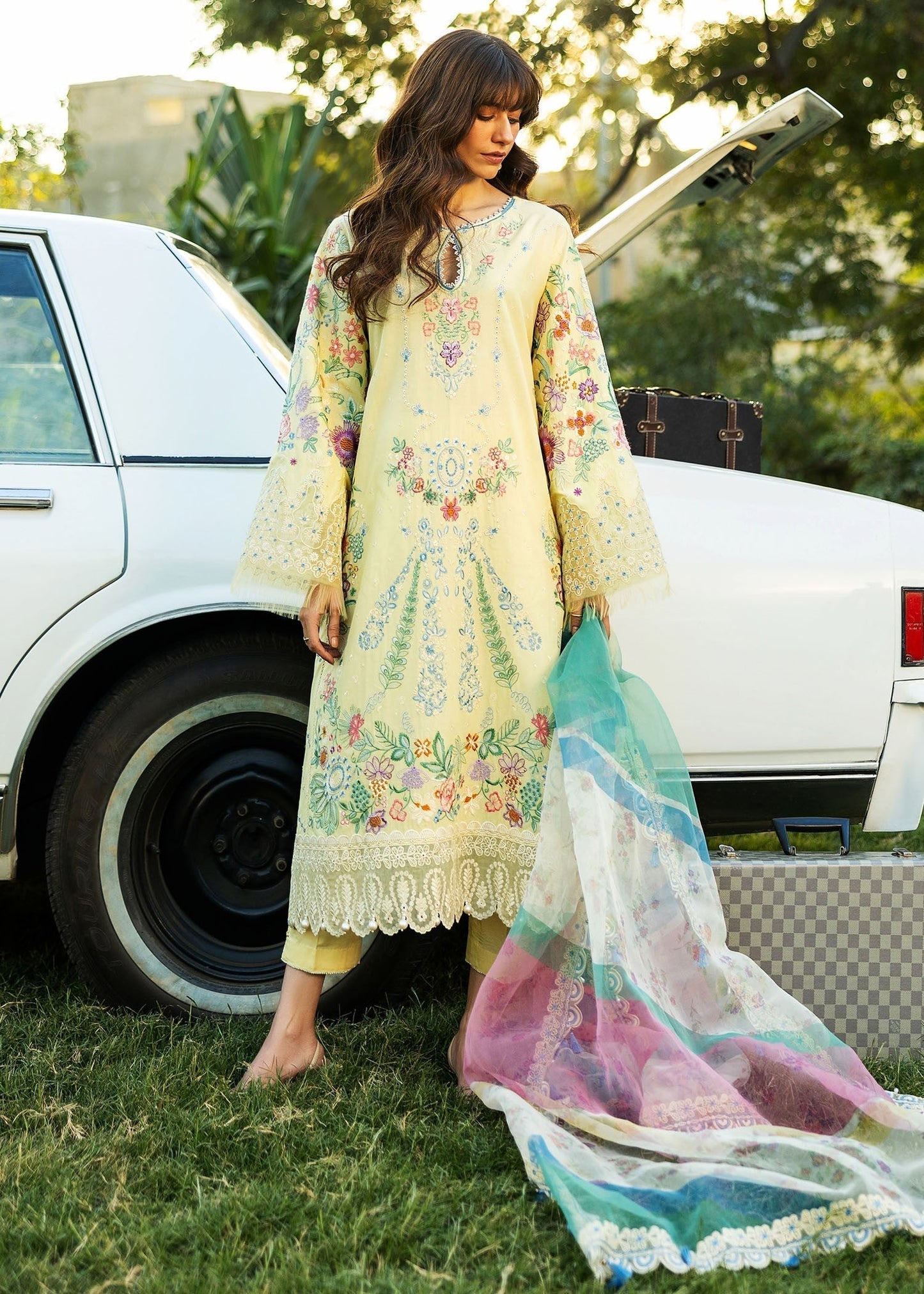 Mid Summer Evening- B | Siraa By Sadaf Fawad Khan